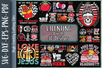 Valentine Bundle-30 Designs-220117