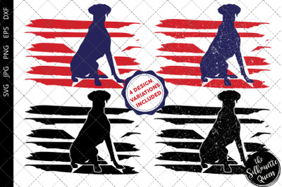 Great Dane Dog flag svg , Oil Rig svg, American Flag