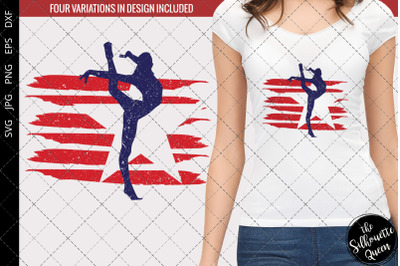 Gymnastics Women flag svg , Oil Rig svg, American Flag