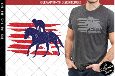 Horse Racing flag svg , Oil Rig svg, American Flag