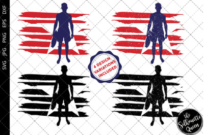 Lifeguard flag svg , Life guard svg, American Flag