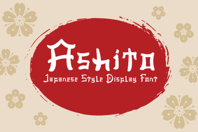 Ashito - Japanese Style Font