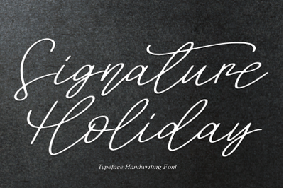 Signature Holiday