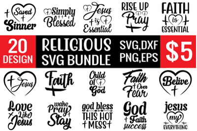 Religious svg bundle