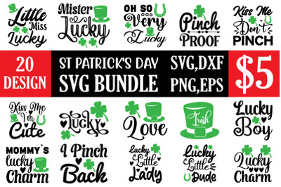 ST Patrick&#039;s Day svg bundle