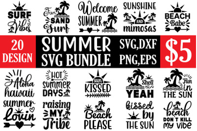 summer svg bundle