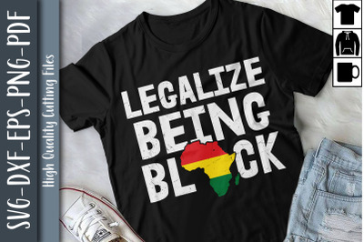 BLM Design Legalize Being Black Pride