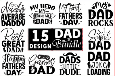 DAD SVG Design Bundle