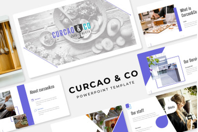 Curcao &amp; Co Power Point Template