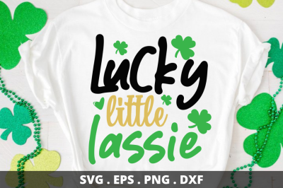 Lucky little lassie
