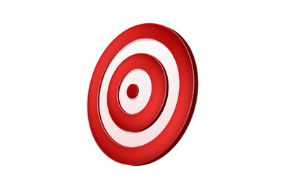 Target red dart goal vector