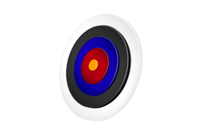 Target archery bullseye game vector