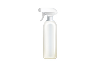 cleaning spray bottle vector