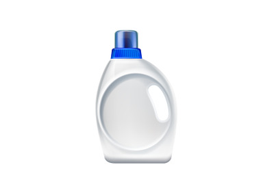 detergent bottle plastic product vector