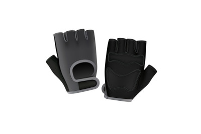 Fitness Gloves Accessories For Training Vector