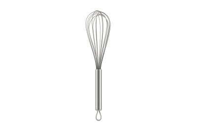 Whisk Kitchen Tool For Mixing And Whisking Vector