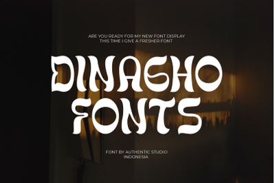 Dinagho Display Font