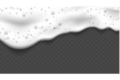 foam background soap bath vector