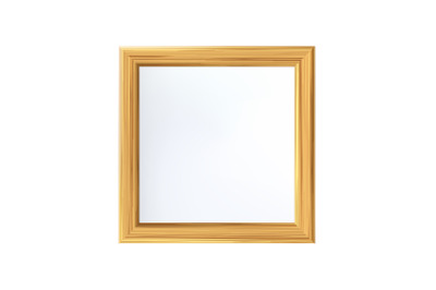 Wooden Frame For Photography Or Picture Vector