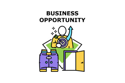 Business opportunity icon vector illustration