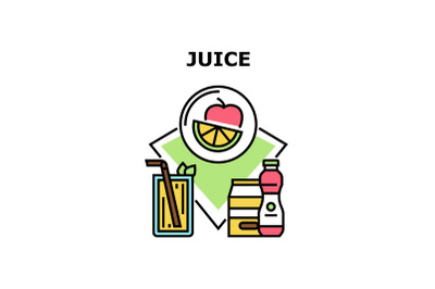 Juice icon vector illustration