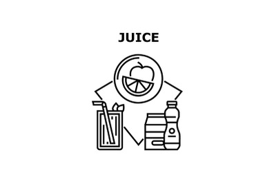 Juice icon vector illustration