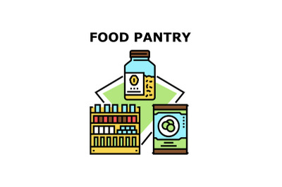 Food pantry icon vector illustration