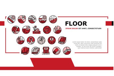 Hardwood Floor And Stair Renovate Landing Header Vector