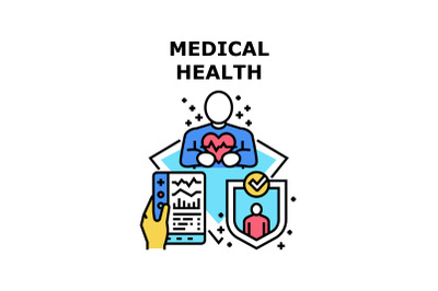 Medical health icon vector illustration