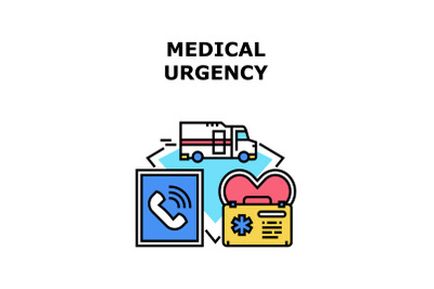 Medical Urgency icon vector illustration