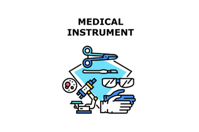 Medical instrument icon vector illustration