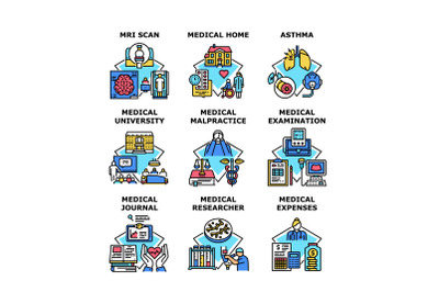 Medical diesase treatment icon vector illustration