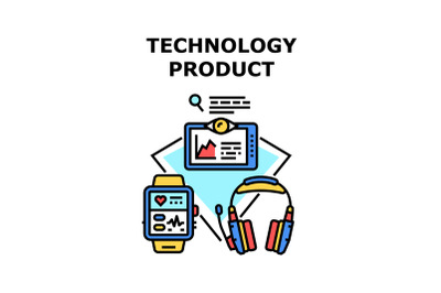 Technology product icon vector illustration