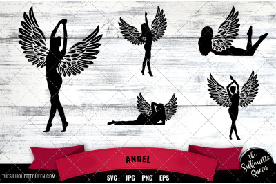 Angel Svg&2C; Angel Wings&2C; memorial Svg&2C; in loving memory of&2C; funeral