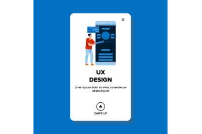 Ux Design Freelancer Designer Occupation Vector