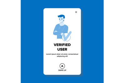 Verified User And Client Identity System Vector