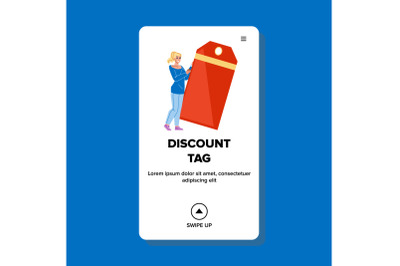Store Discount Tag With Special Sale Price Vector