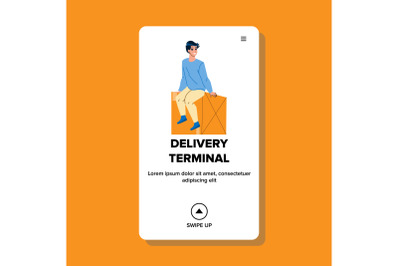 Delivery terminal vector