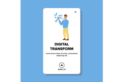 Digital transform vector