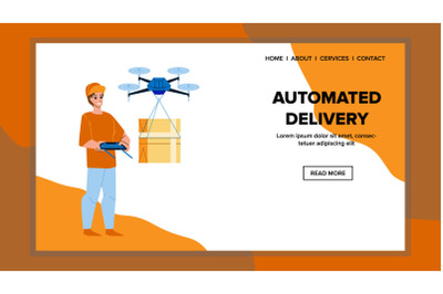 Automated delivery vector