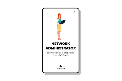 Network administrator vector