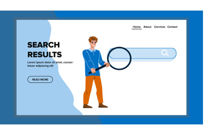 Search results vector