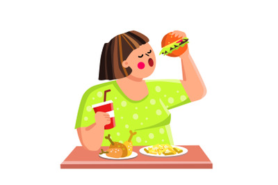 eating food habits vector
