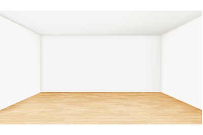 Empty Room Interior For Gallery Exhibition Vector