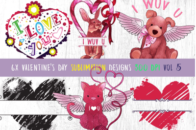 Valentines Day Sublimation Bundle Vol 5