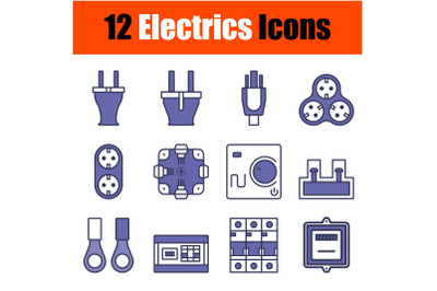 Electrics Icon Set