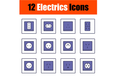 Electrics Icon Set