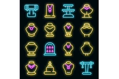 Jewelry dummy icon, outline style