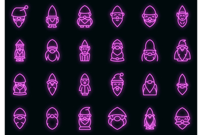 Garden gnome icon&2C; outline style