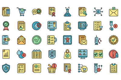 Regulated products icon, outline style